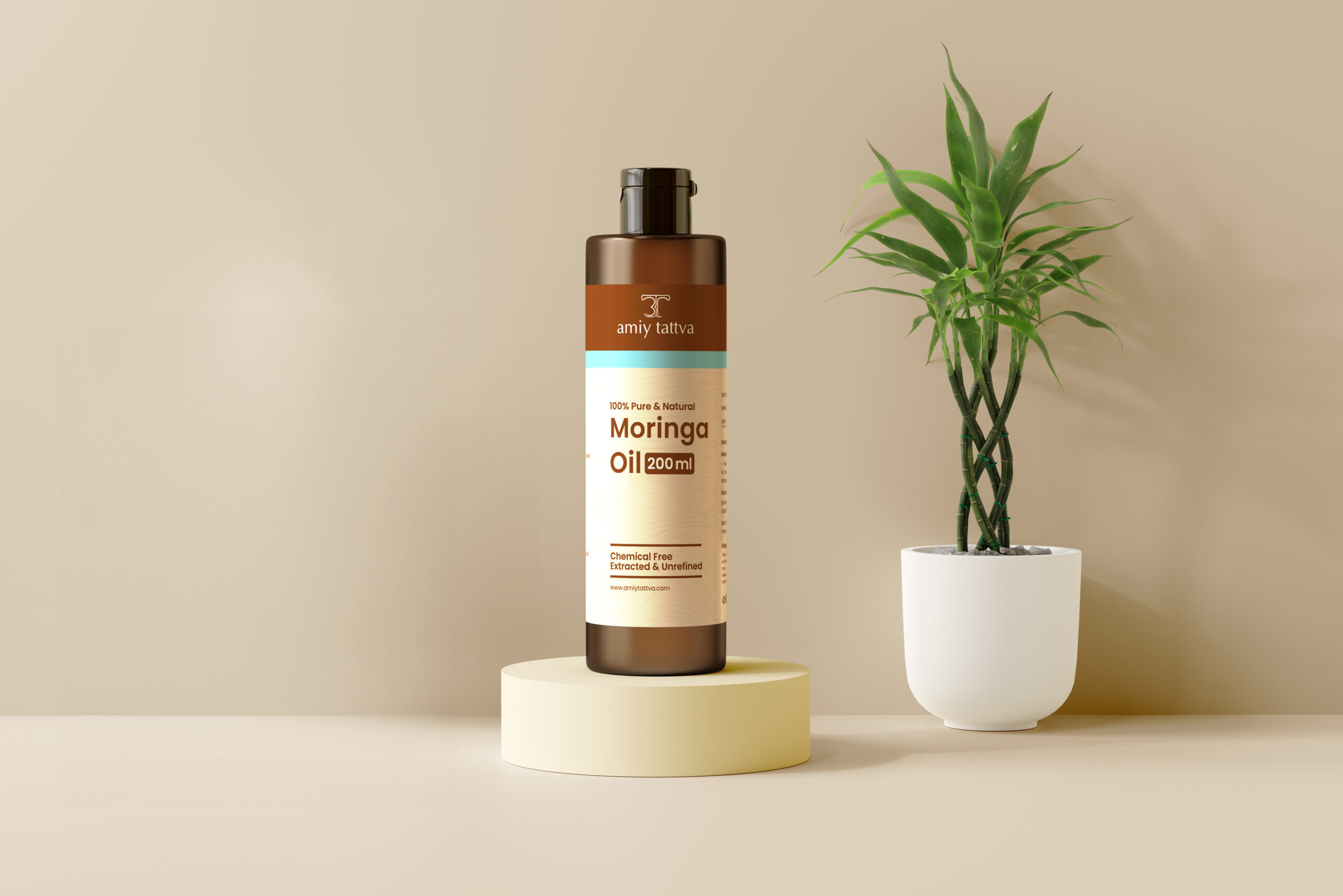 Amitatv Mockup3 Moringa Oil 200ml